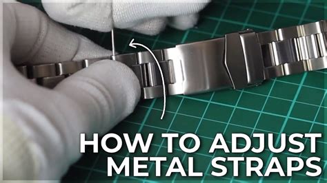 metal watch strap adjustment